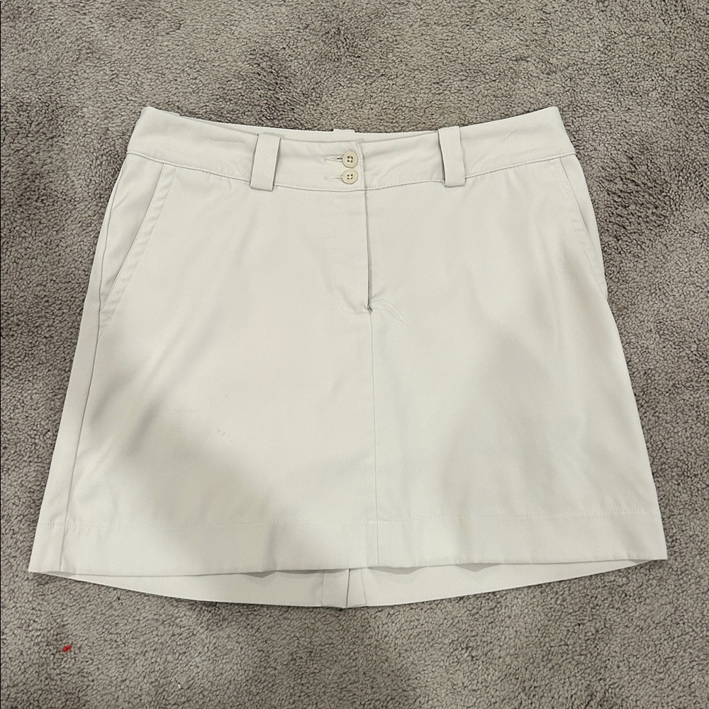 Nike Golf White Dri-FIT Skirt
